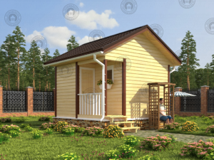 баня 4*4 под ключ