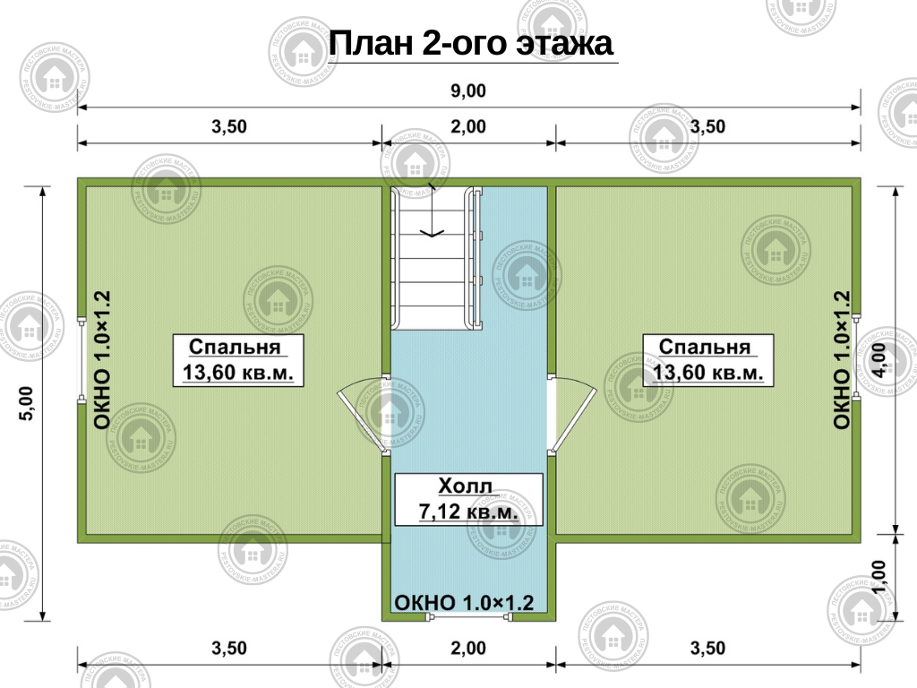 Чертежи каркасного дома 6х9 60 фото - Sgei.ru